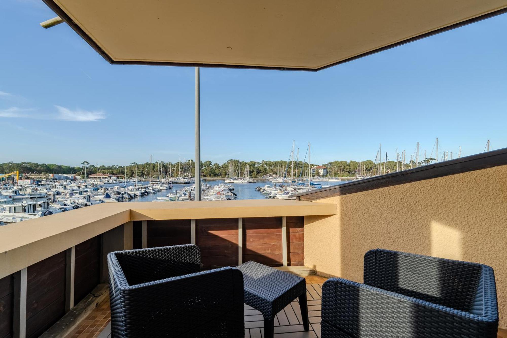 Апартаменты Atlantic Selection - Le Catamaran - Face Au Port Капбретон Экстерьер фото